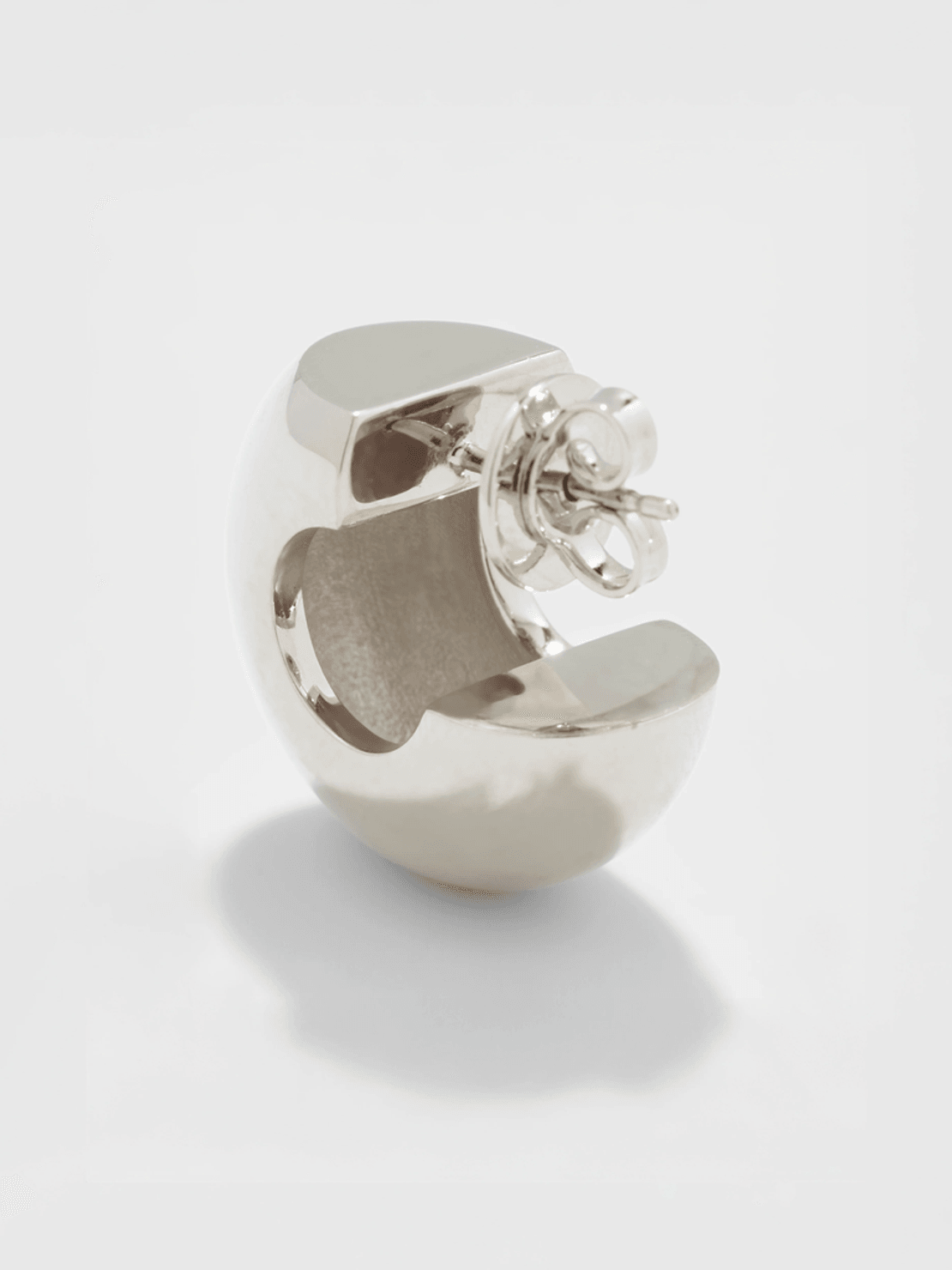 Aeyde Alma Small Palladium-Plated Earrings