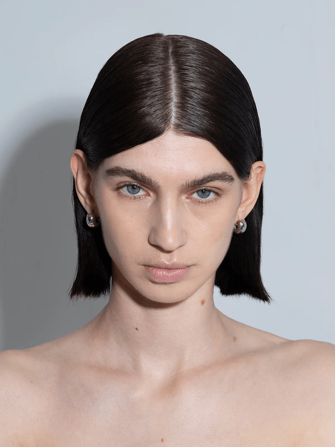 Aeyde Alma Small Palladium-Plated Earrings