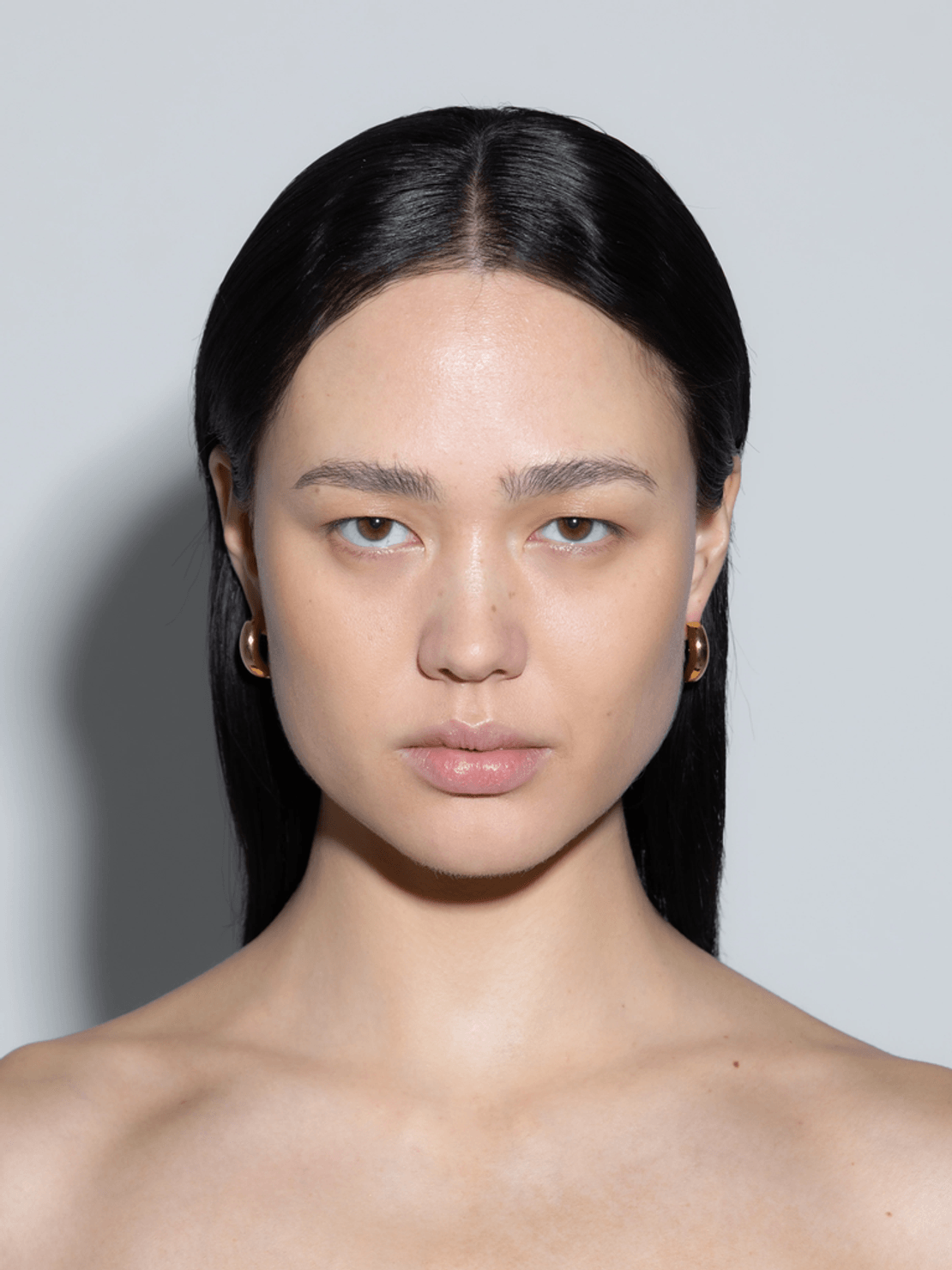 Aeyde Laurie Medium 18kt Gold and Palladium-Plated Hoop Earrings