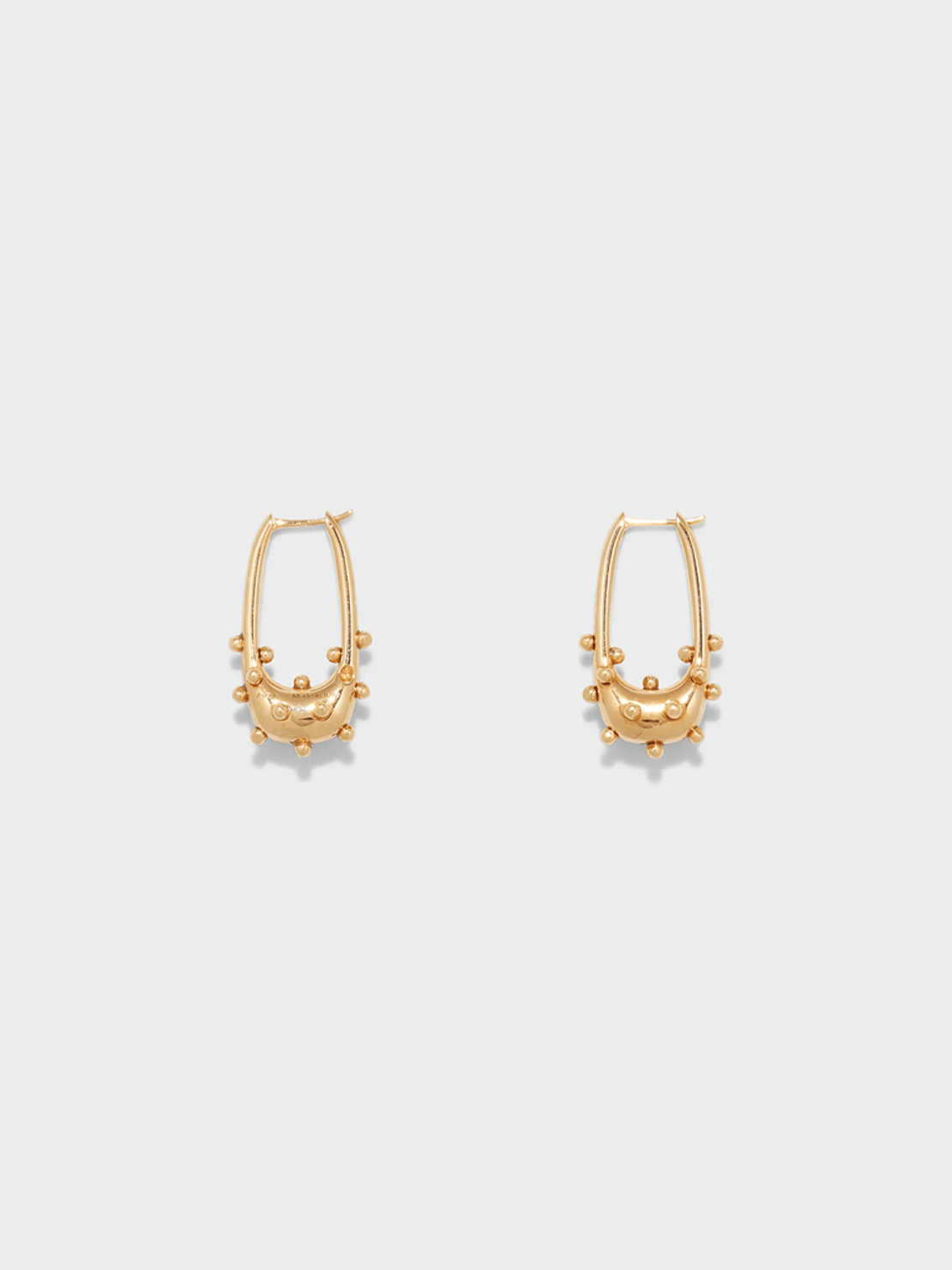 Aeyde Elias 18kt Gold-Plated Hoop Earrings