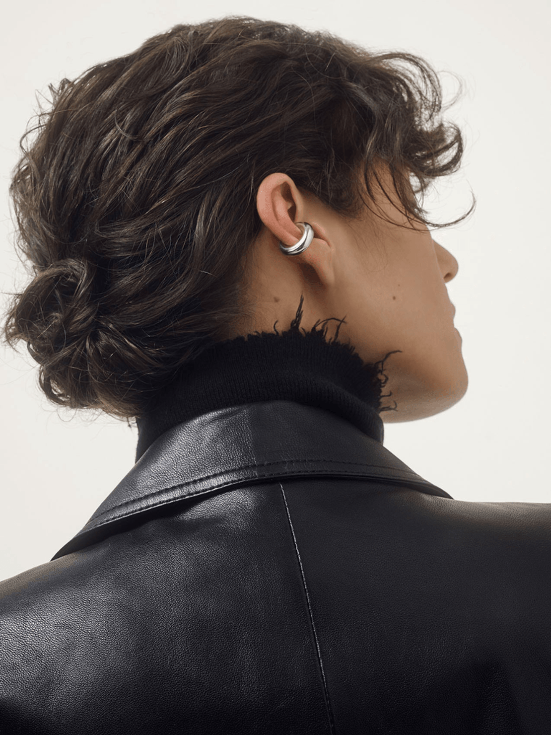 Aeyde Sela Palladium-Plated Ear Cuff