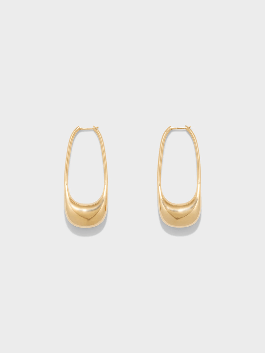 Aeyde Eleanora 18kt Gold-Plated Hoop Earrings