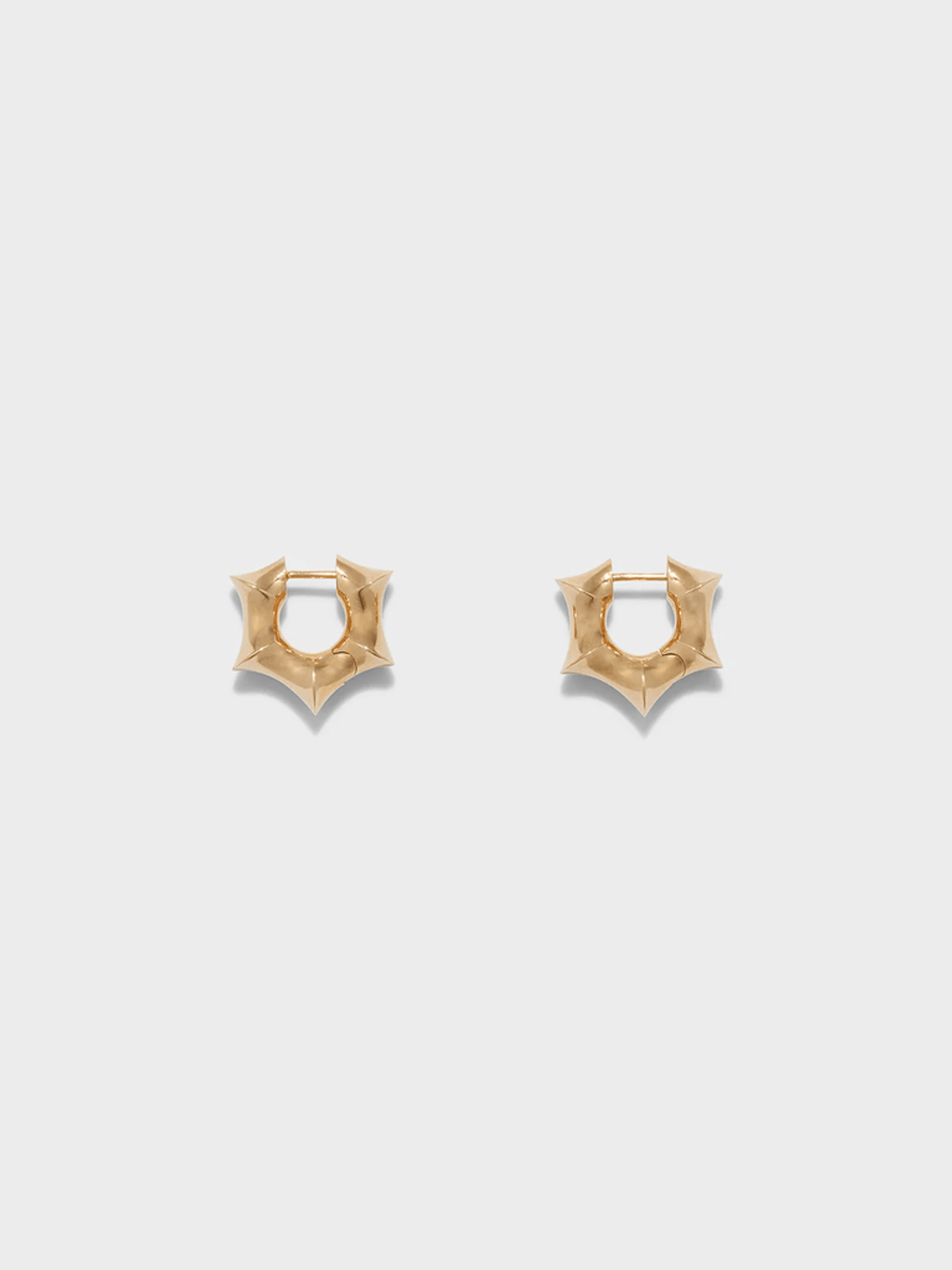 Aeyde Phoenix 18kt Gold-Plated Hoop Earrings