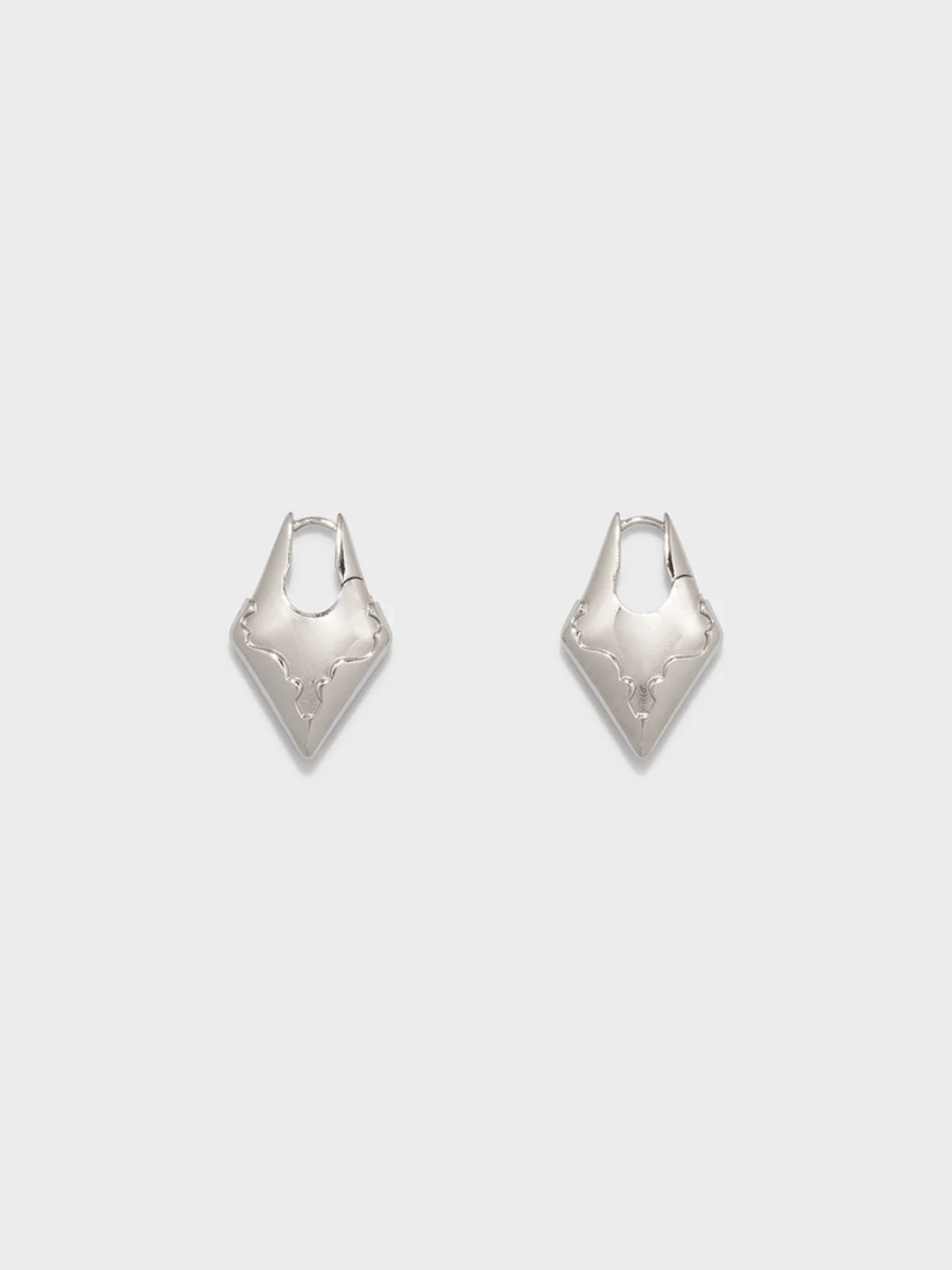 Aeyde Priscilla Palladium-Plated Earrings