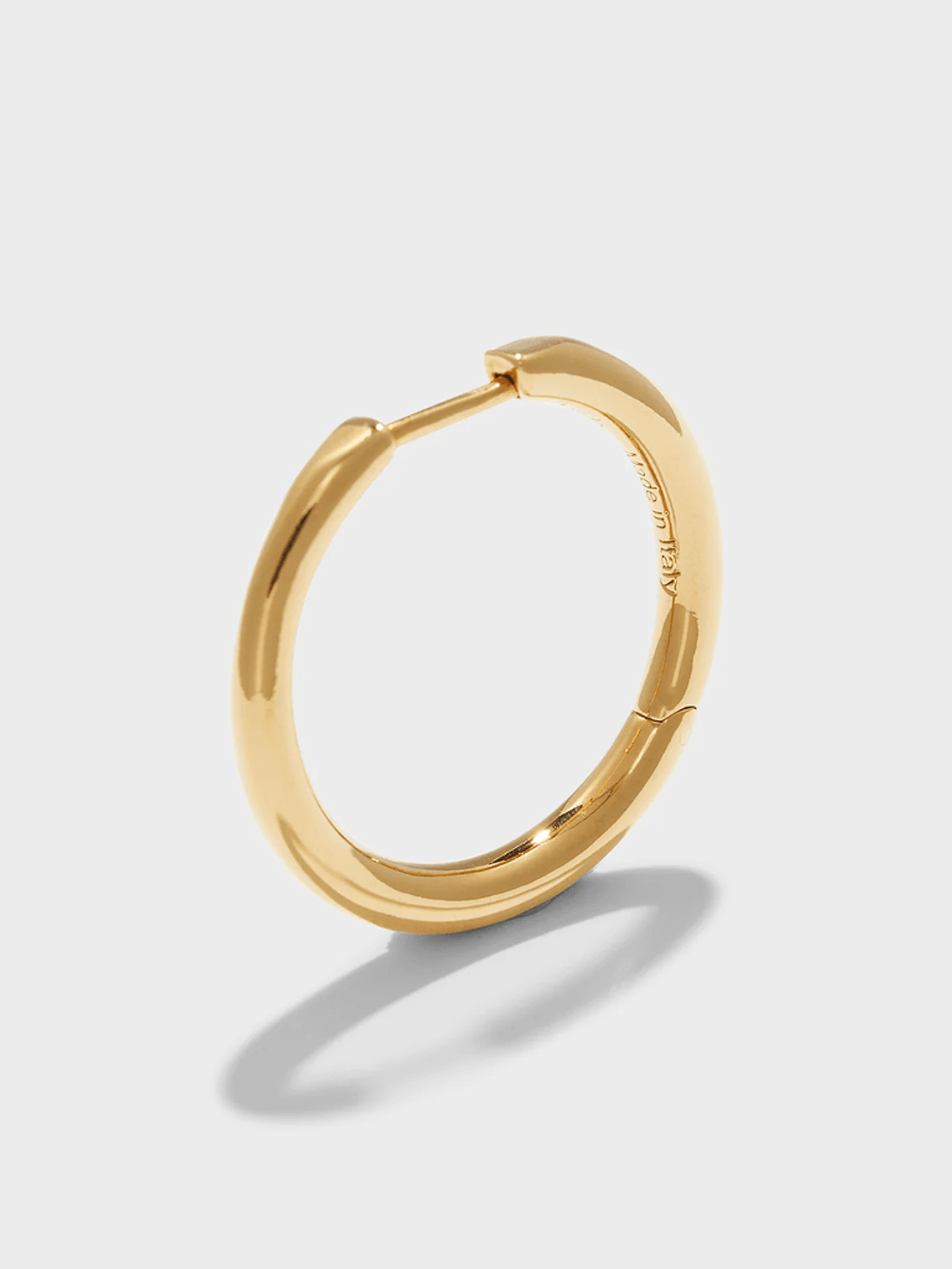 Aeyde Elona Medium 18kt Gold-Plated Hoop Earrings