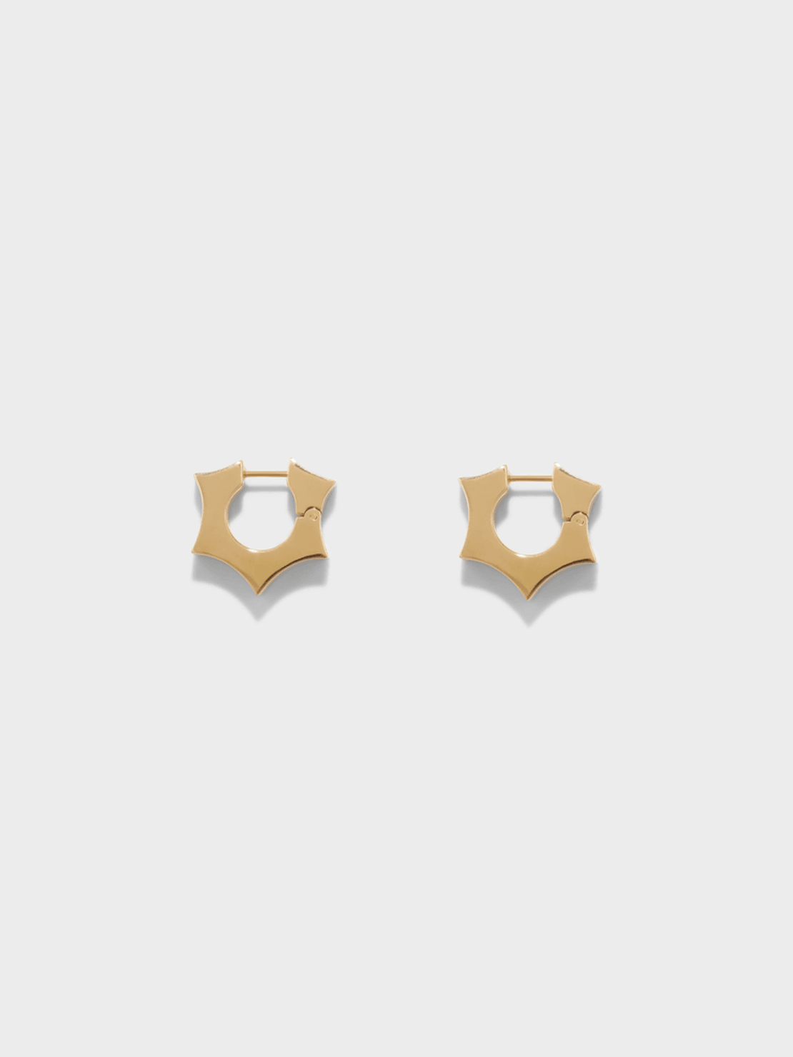 Aeyde Parker 18kt Gold-Plated Hoop Earrings