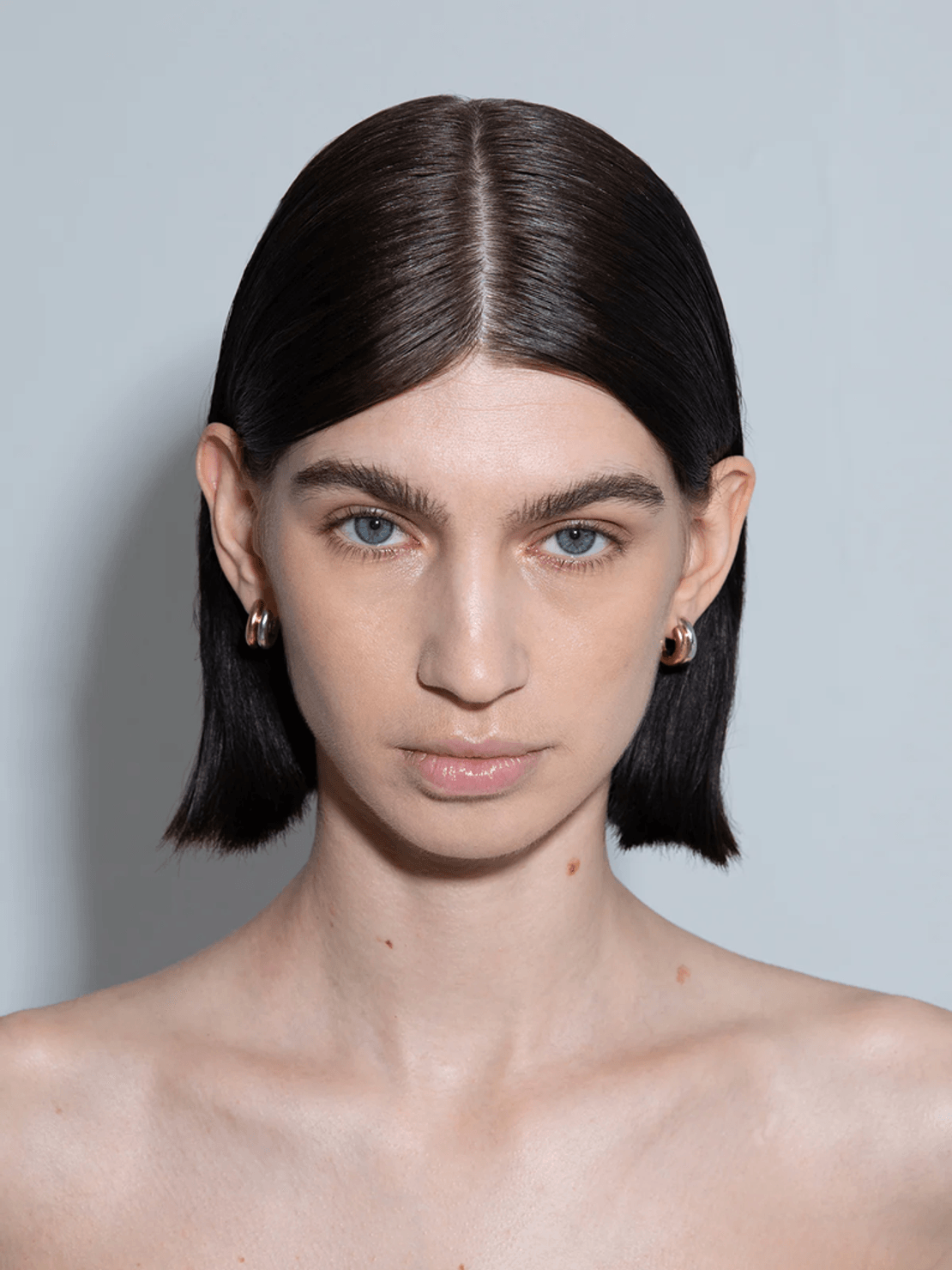 Aeyde Clyde 18kt Gold and Palladium-Plated Hoop Earrings