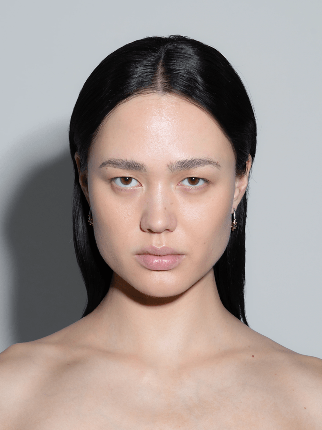 Aeyde Elijah Palladium and 18kt Gold-Plated Hoop Earrings