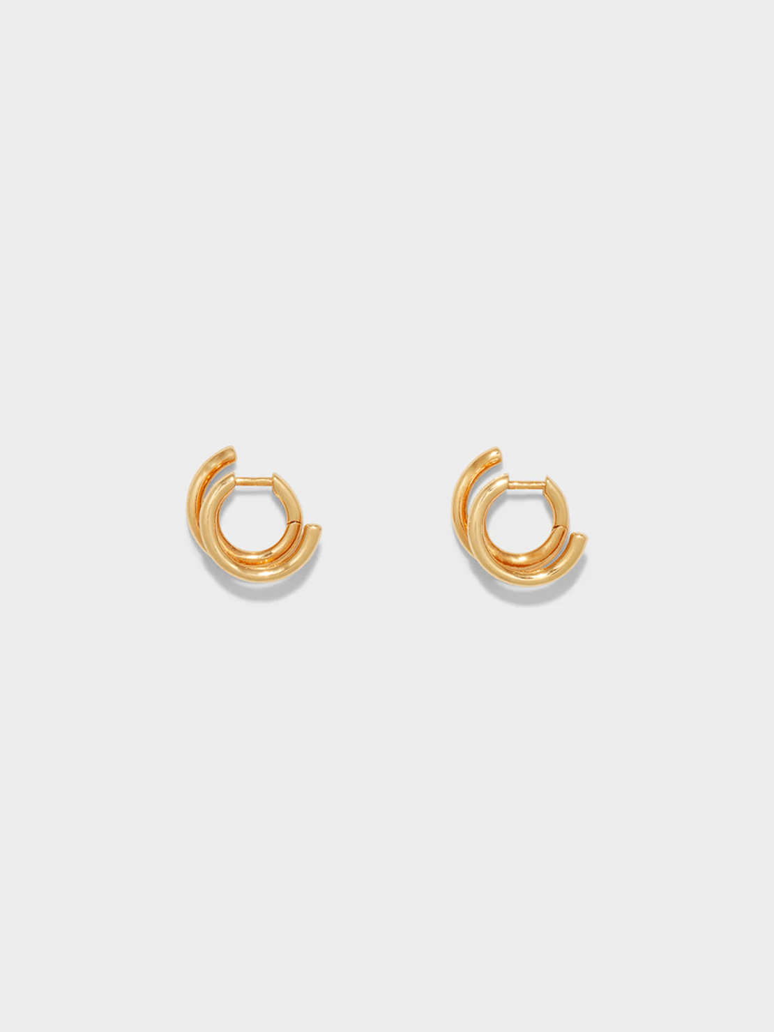 Aeyde Dean 18k Gold-Plated Hoop Earrings