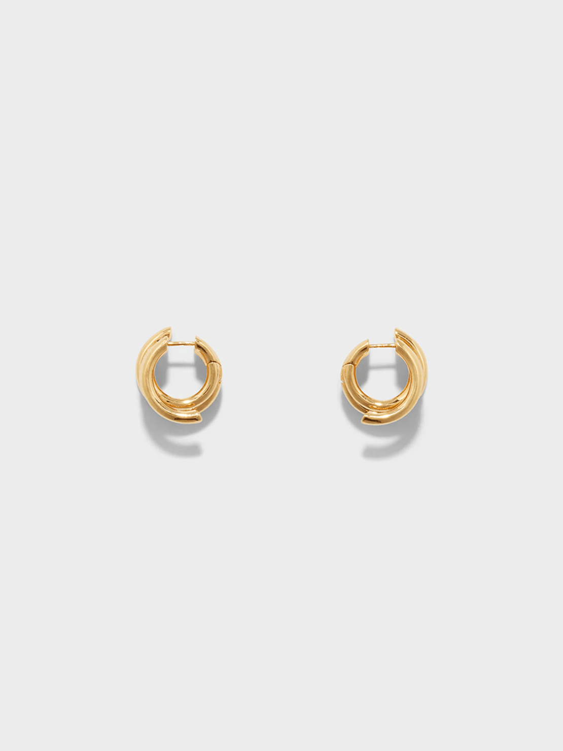 Aeyde Dillon 18kt Gold-Plated Hoop Earrings