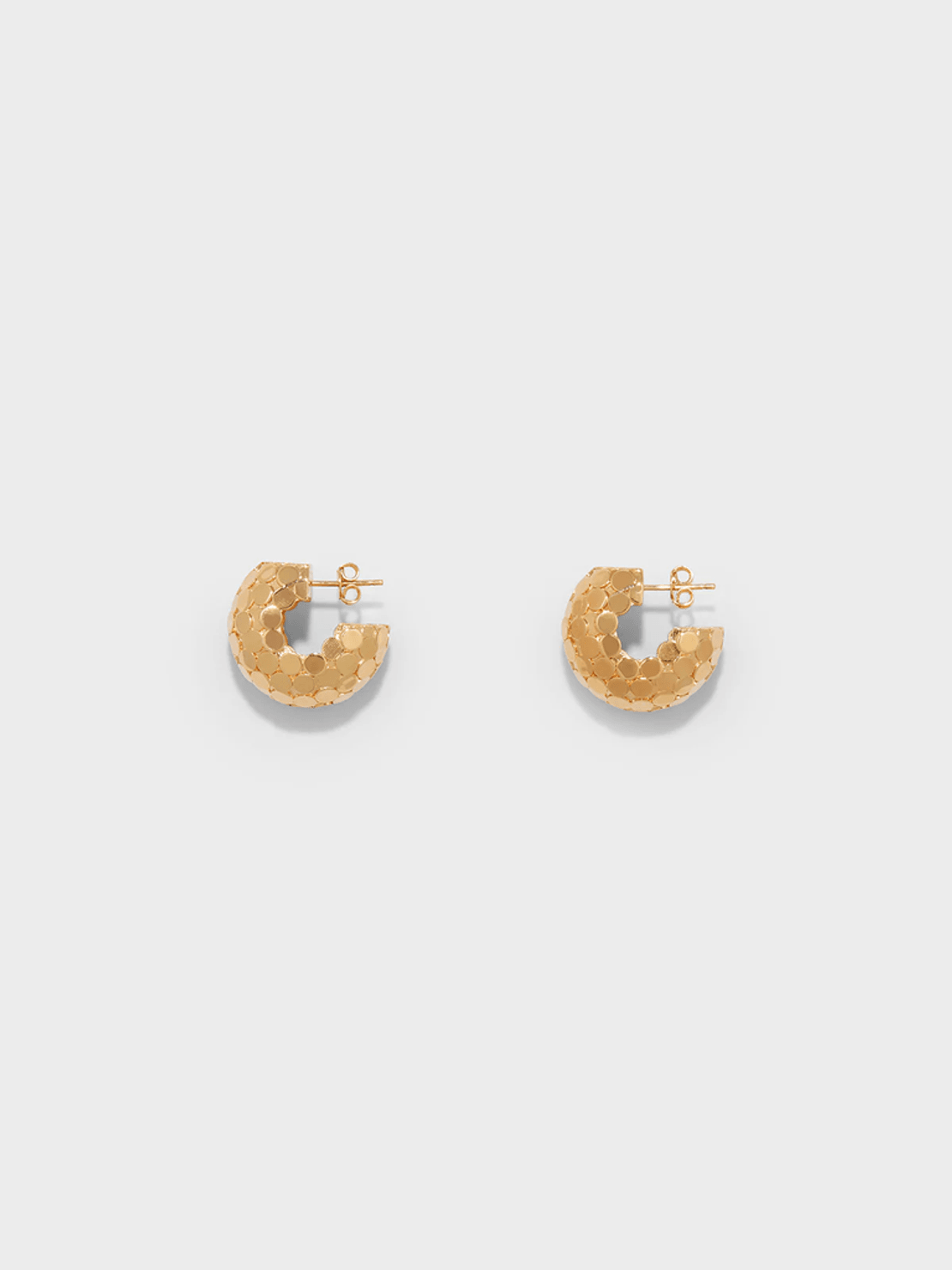 Aeyde Carter 18kt Gold-Plated Hoop Earrings