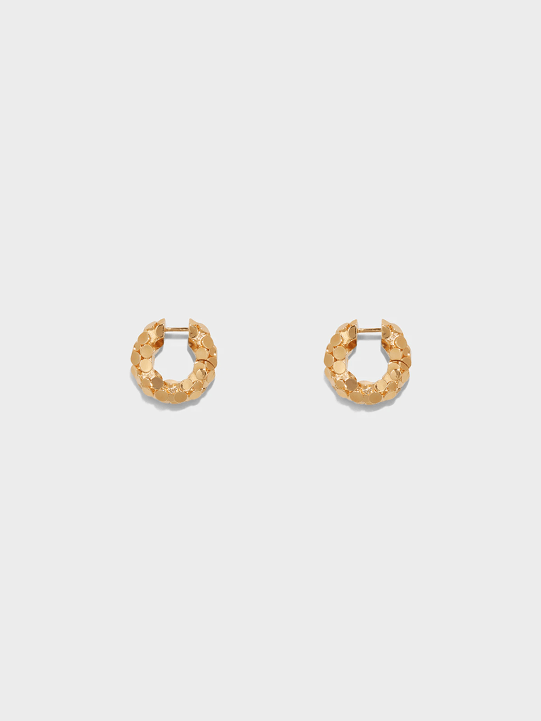 Aeyde Cooper Medium 18kt Gold-Plated Hoop Earrings