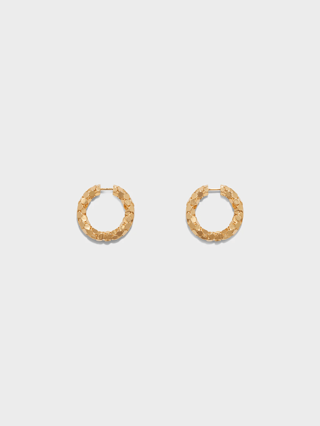 Aeyde Cruz 18kt Gold-Plated Hoop Earrings