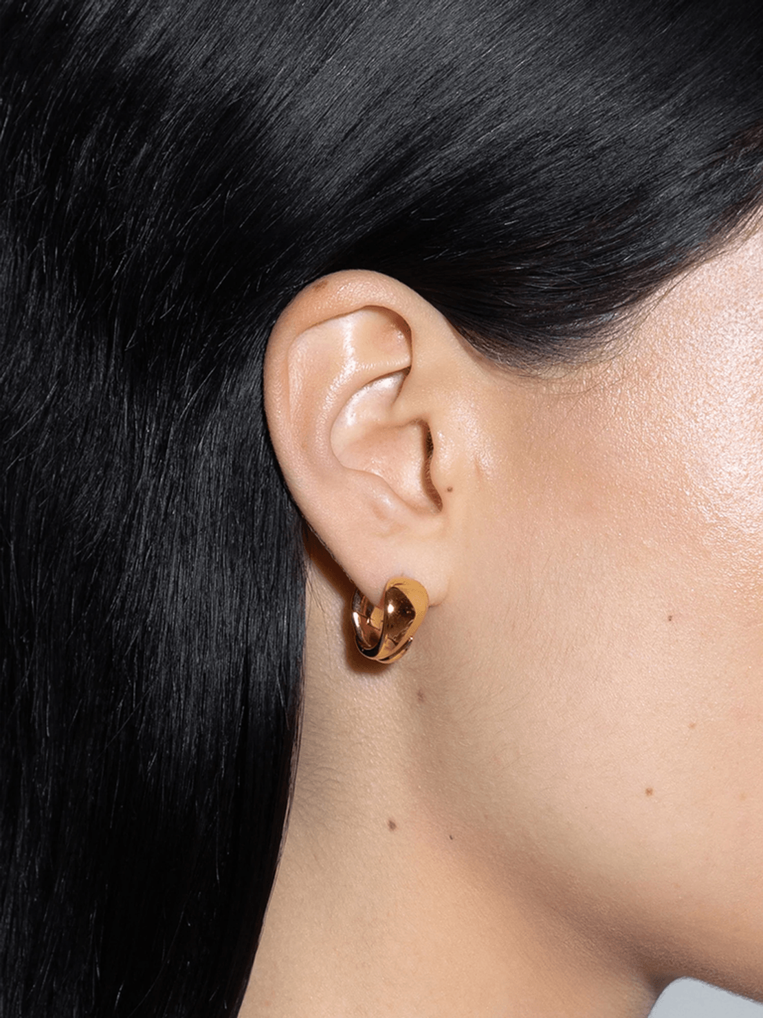 Aeyde Junior Small 18kt Gold-Plated Earrings