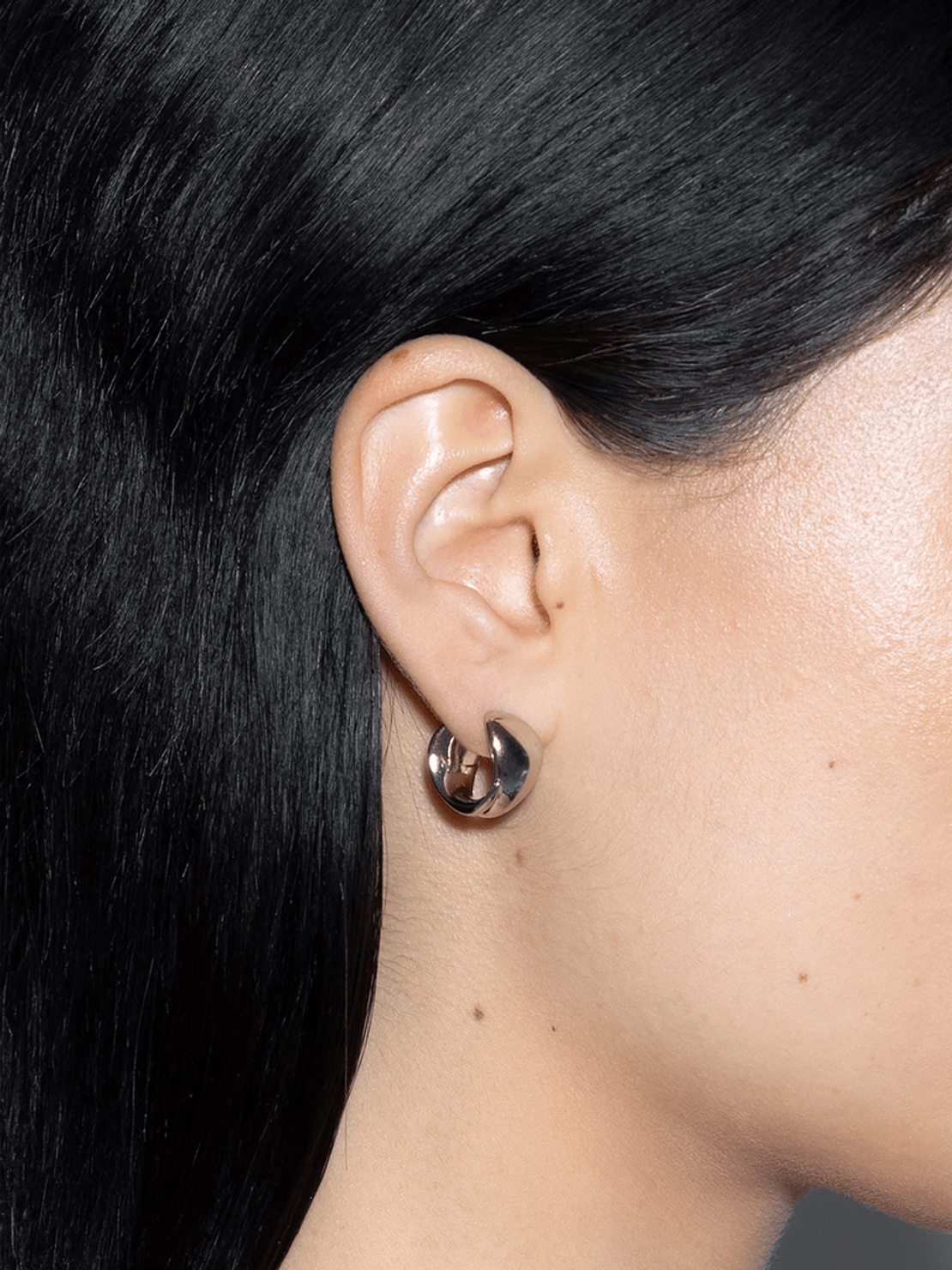 Aeyde Junior Small Palladium Plated Brass