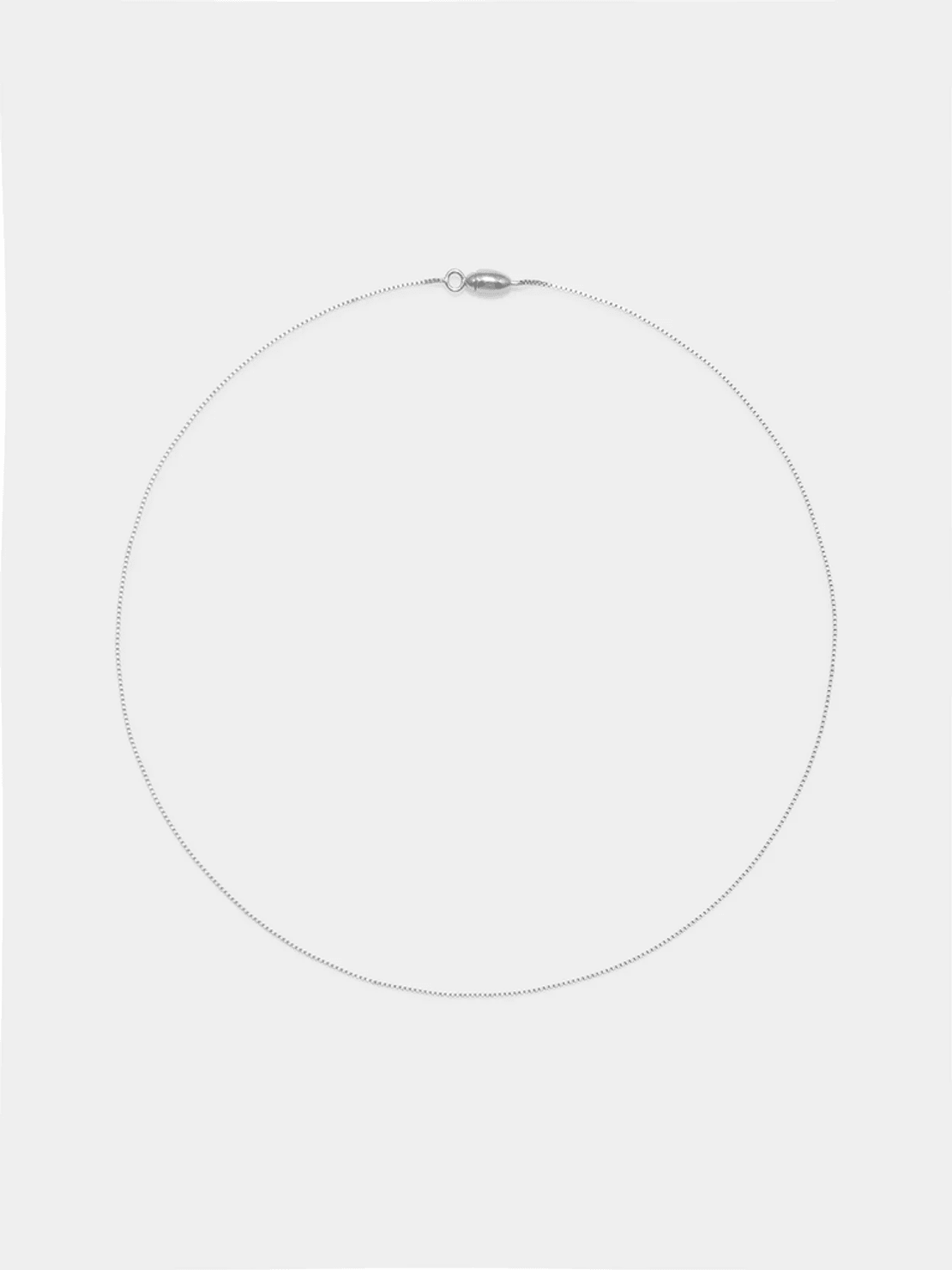 Aeyde Stevie Palladium-Plated Chain Necklace