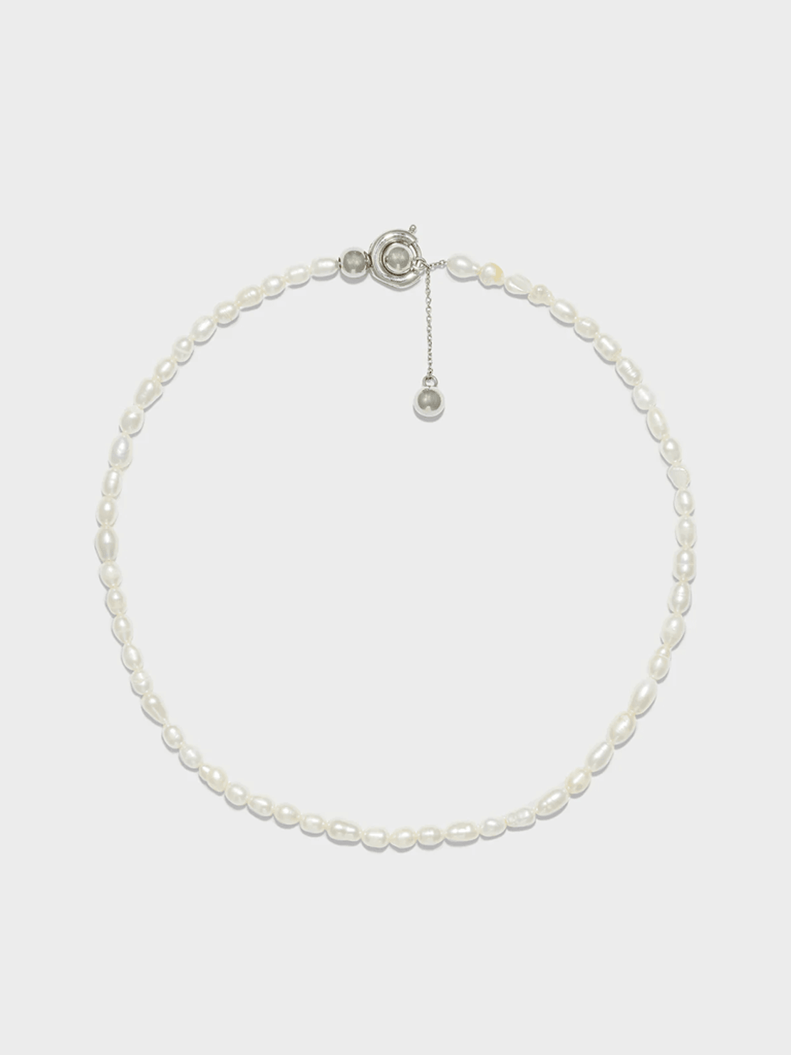 Aeyde Saylor Pearl and Palladium-Plated Necklace