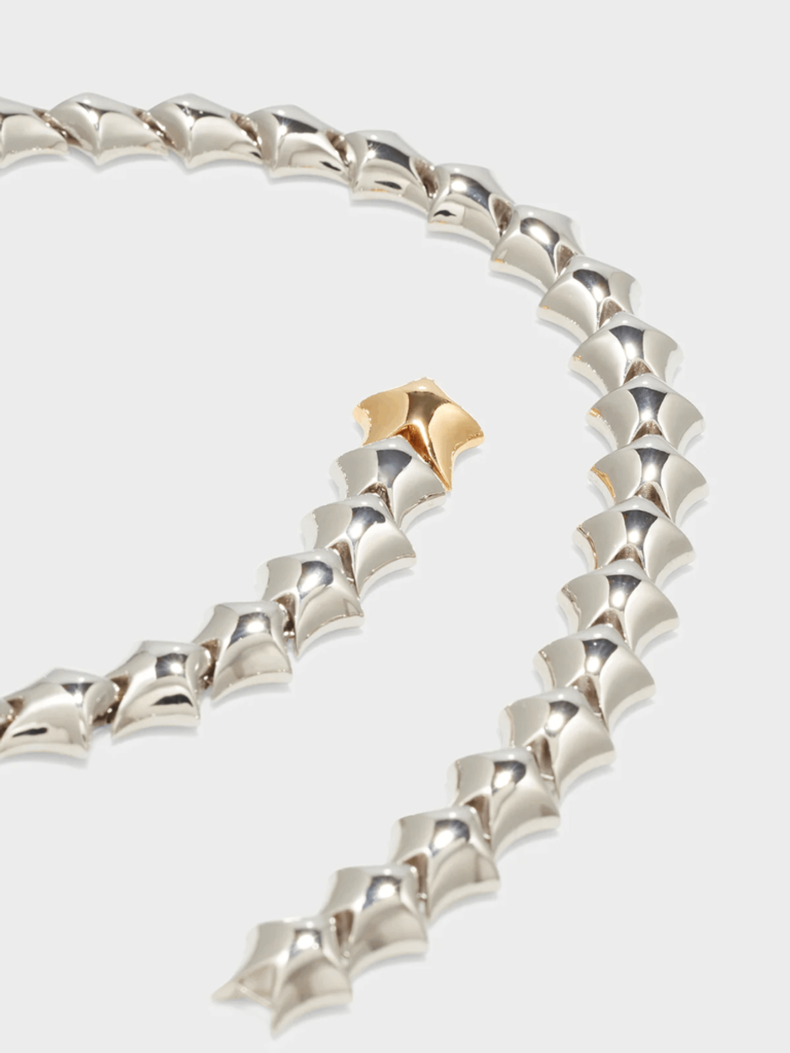 Aeyde Banks Palladium-Plated Necklace